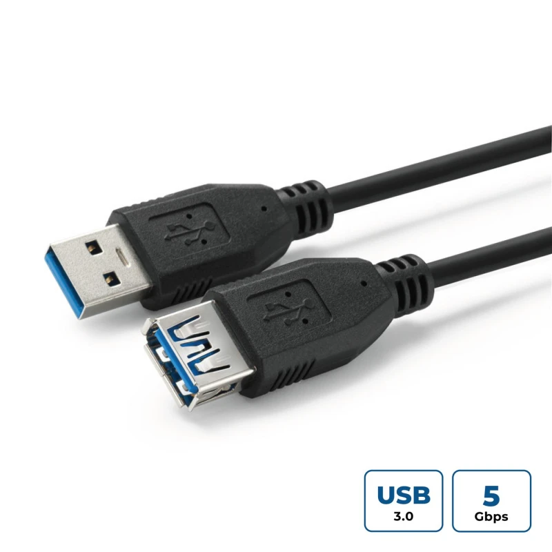 Image of Microconnect USB3.0AAF5B USB cable USB 3.2 Gen 1 (3.1 Gen 1) 5m USB A