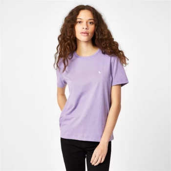 Image of Jack Wills Endmoor Boyfriend T-Shirt - Purple