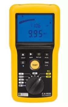 Image of Chauvin Arnoux CA 6532, Insulation & Continuity Tester, 100V, 20G, CAT IV