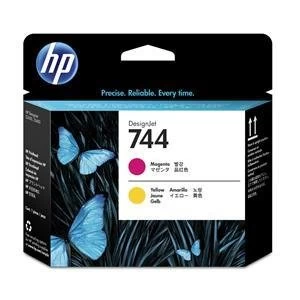 Image of HP 744 Magenta and Yellow Printead Cartridge