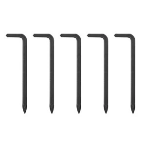 Image of BQ Black Carbon Steel Hook Pack of 5