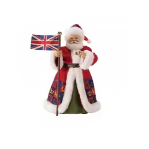 Image of Cup of Tea (Jim Shore British Santa)