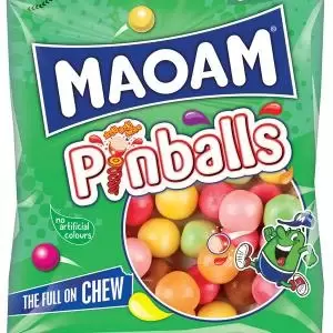 Image of Haribo Maoam Pinballs Share Bag 140g Pack of 14 540140 HB95227
