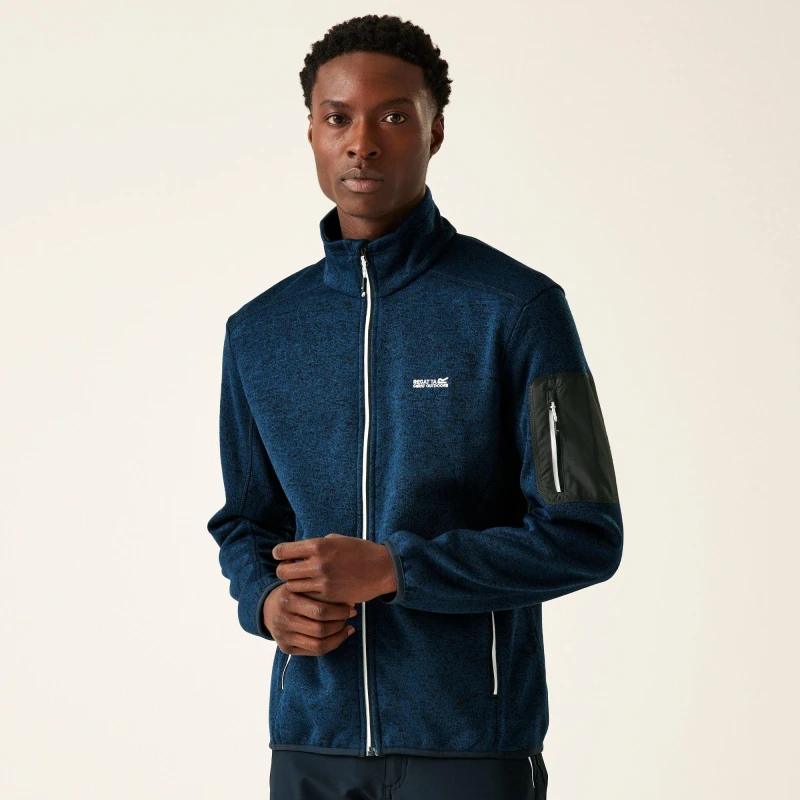 Image of Regatta 'Newhill' Full Zip Fleece Navy