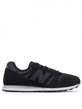 Image of New Balance 373 Classic Running Black White Size 5 Women