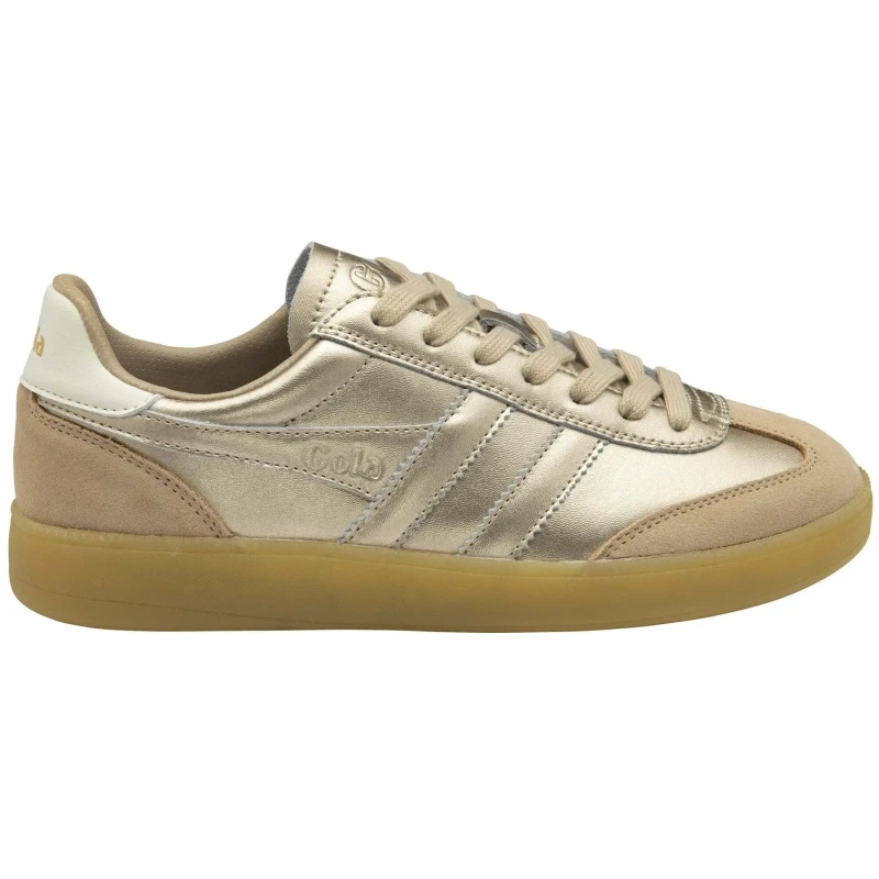 Image of Gola Womens Trainers Gola Viper Metallic Trainer Dore Female 40