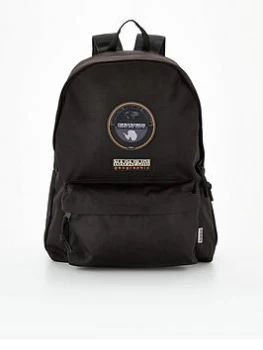 Image of Napapijri Voyage Logo Backpack - Black, Men
