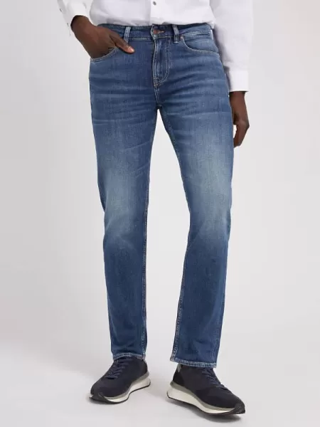 Image of Guess Slim Fit Denim Pant