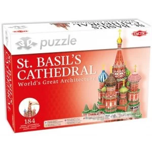 Image of St. Basil's Cathedral 184 Piece 3D Jigsaw Puzzle