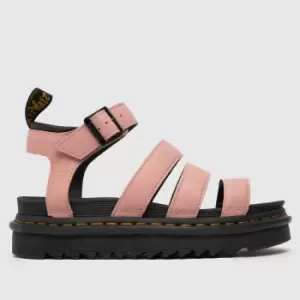 Image of Dr Martens Peach Blaire Sandals