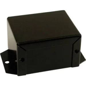 Image of Hammond Electronics 1411FBUBK 1411FBUBK Universal enclosure 254 x 152 x 89 Aluminium Black