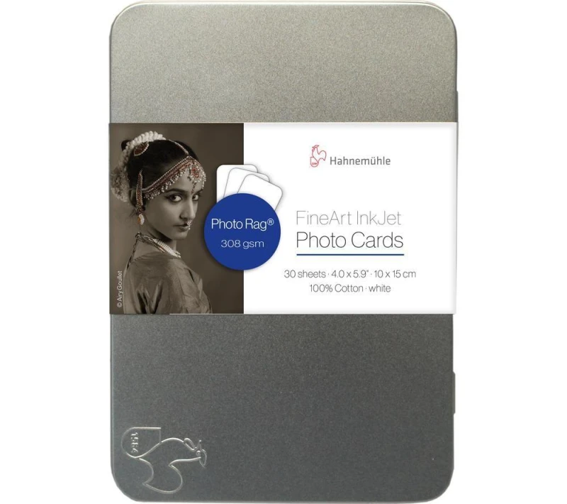 Image of HAHNEMUEHLE FineArt Photo Rag A4 Ultra Smooth Matte Photo Card - 30 Sheets 4011367097202