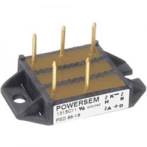 Image of Diode bridge POWERSEM PSB6816 Figure 3 1600 V 68