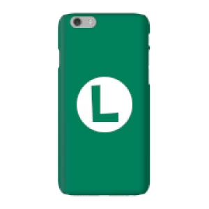 Image of Nintendo Super Mario Luigi Logo Phone Case - iPhone 6 - Snap Case - Gloss