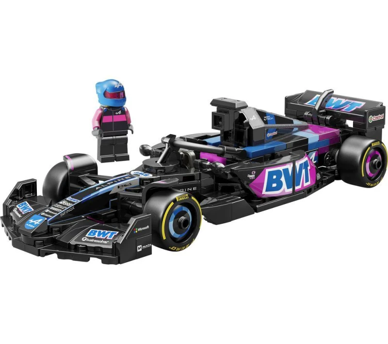 Image of LEGO Speed Champions BWT Alpine F1 Team A524 Race Car 77248 Toys