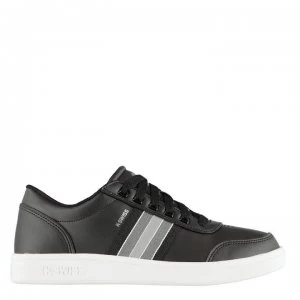 Image of K Swiss Clarkson Trainers - Black/Charcoal