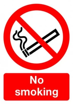 Image of Signslab A4 297x210 No Smoking S/a