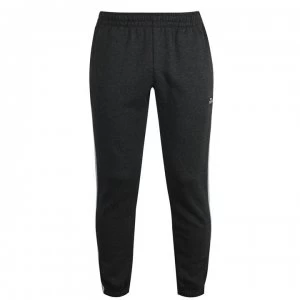 Image of Lonsdale 2 Stripe Joggers Mens - Charcoal/White