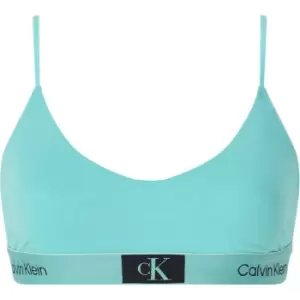 Image of Calvin Klein Lightly Underlined Bralette - Blue