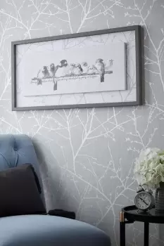 Image of Innocence Birds Framed Floating Print