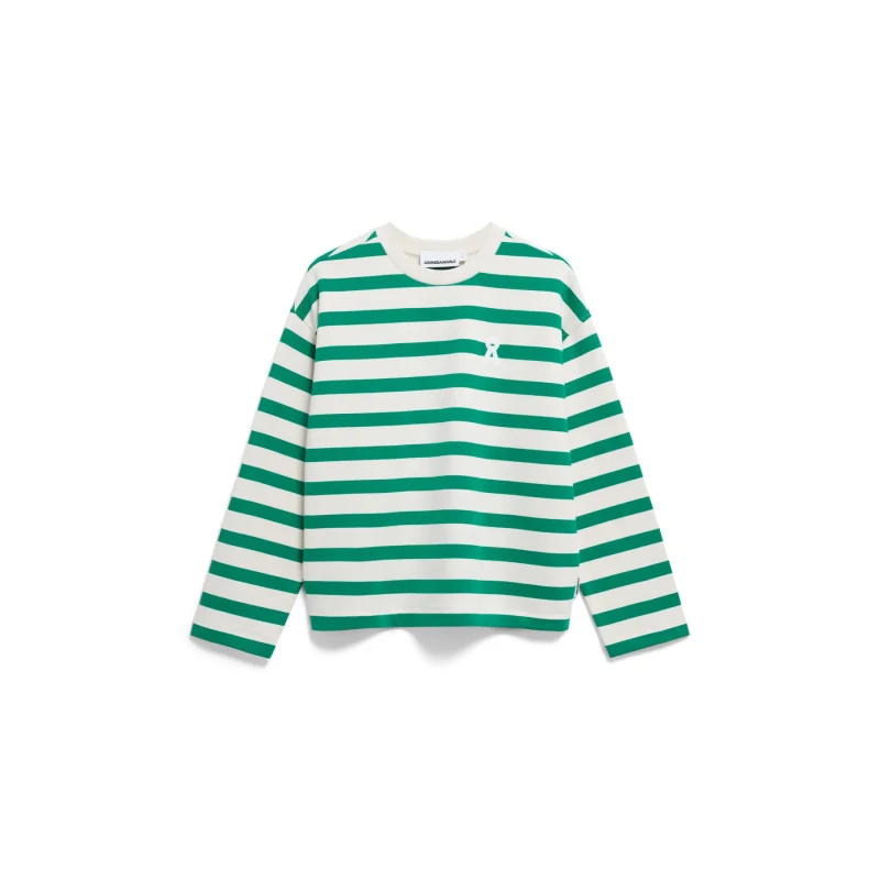 Image of ARMEDANGELS Sweatshirt woman Armedangels Iconic Frankaa Bold Vert Female L