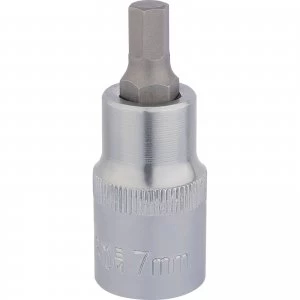 Image of Draper Expert 1/2" Drive Hexagon Socket Bit Metric 1/2" 7mm