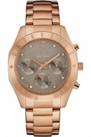 Image of Ladies Caravelle New York Boyfriend Chronograph Watch 44L190