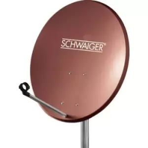 Image of Schwaiger SPI550.2 Satellite Dish, , Brick red