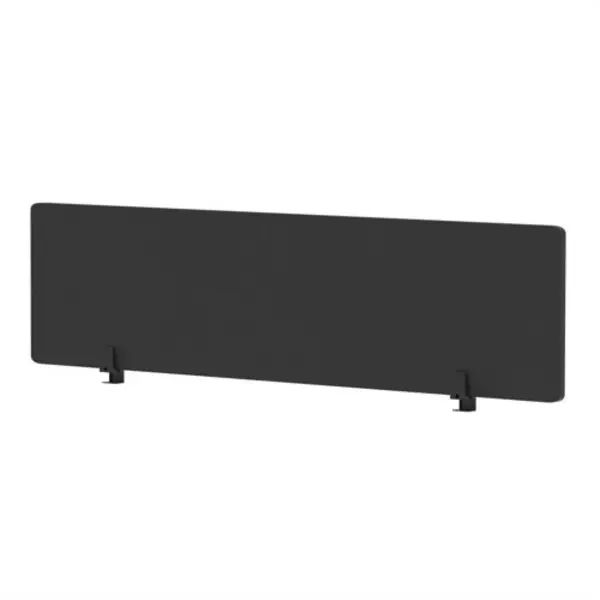 Image of Air Air Desktop Screen 1600 x 400mm Charcoal Fabric HASC16BLK