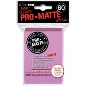 Image of Ultra Pro Matte Small Pink DPD 10 Packs Of 60