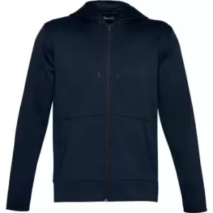Image of Under Armour Fleece Full Zip Hoodie Mens - Blue