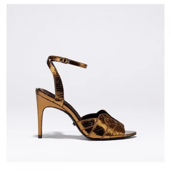 Image of Reiss Amber Sandals - Gold Snake