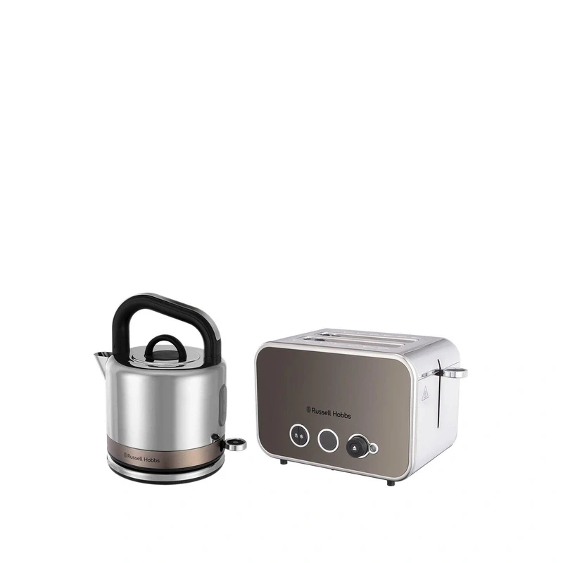 Image of Russell Hobbs Distinctions 26422BU Kettle & 2 Slice Toaster Bundle