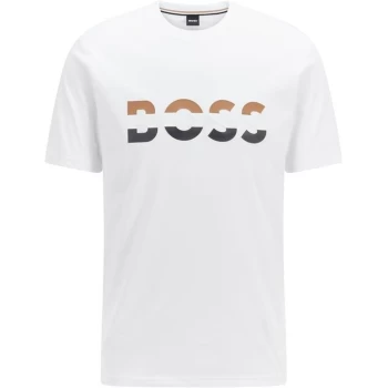 Image of Boss Tiburt 272 T Shirt - White