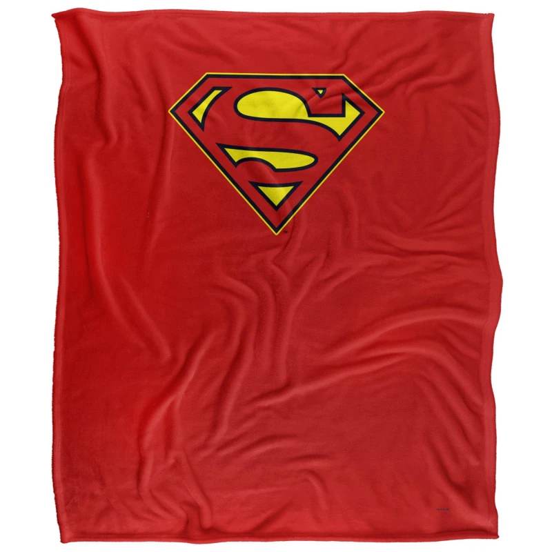Image of DC Comics Superhero Blanket Superman unisex One Size