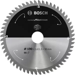 Image of Bosch Cordless Circular Saw Blade for Aluminium 190mm 56T 30mm