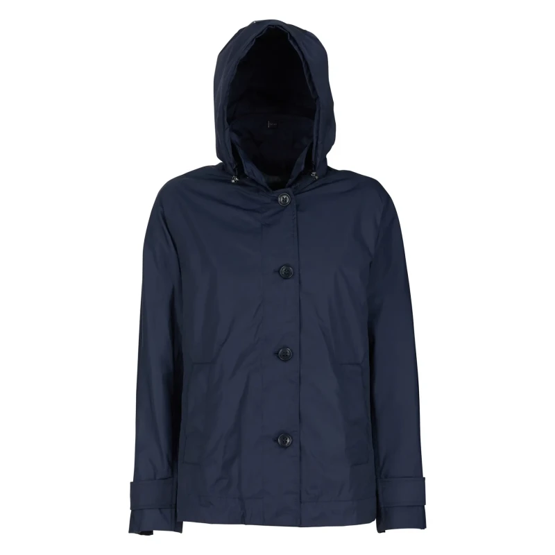 Image of Geox Womens parka Geox Anymeco Bleu Female 54