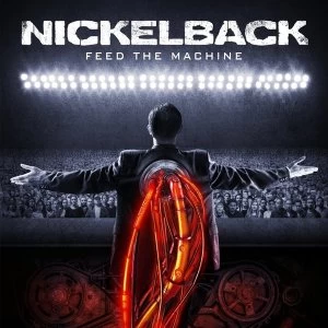 Image of Nickelback - Feed The Machine Limited Edition Red & Black Marble Vinyl