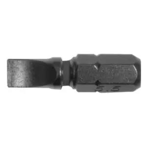 Image of C.K Blue Steel Impact Screwdriver Bit 25mm SL5.5mm