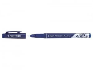 Image of Pilot FriXion Erasable Fineliner Blue PK12