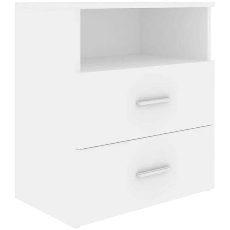 Image of VIDAXL Bed Cabinet White 50x32x60cm vidaXL 8720286586785