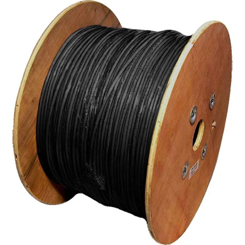Image of Cablenet Cat5e Black U/UTP PVC 24AWG Stranded Patch Cable 500m Reel