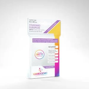 Image of Gamegenic MATTE Standard European Sized 62 x 94mm - 50 Sleeves