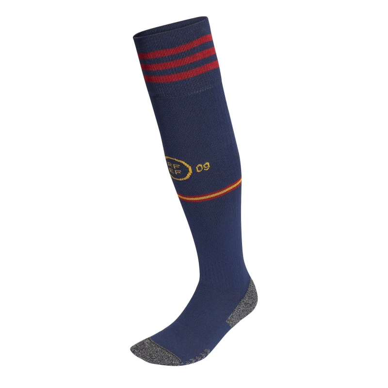 Image of adidas Spain 22 Home Football Socks - Blue Blue S