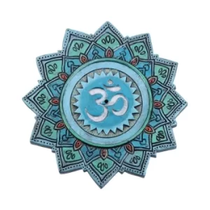 Image of Set of 4 Hindu Symbol Shabda-Brahman Incense Stick Burner