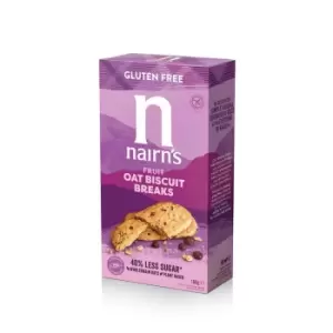 Image of Nairn's Gluten Free Oat & Fruit Biscuit Breaks 160g