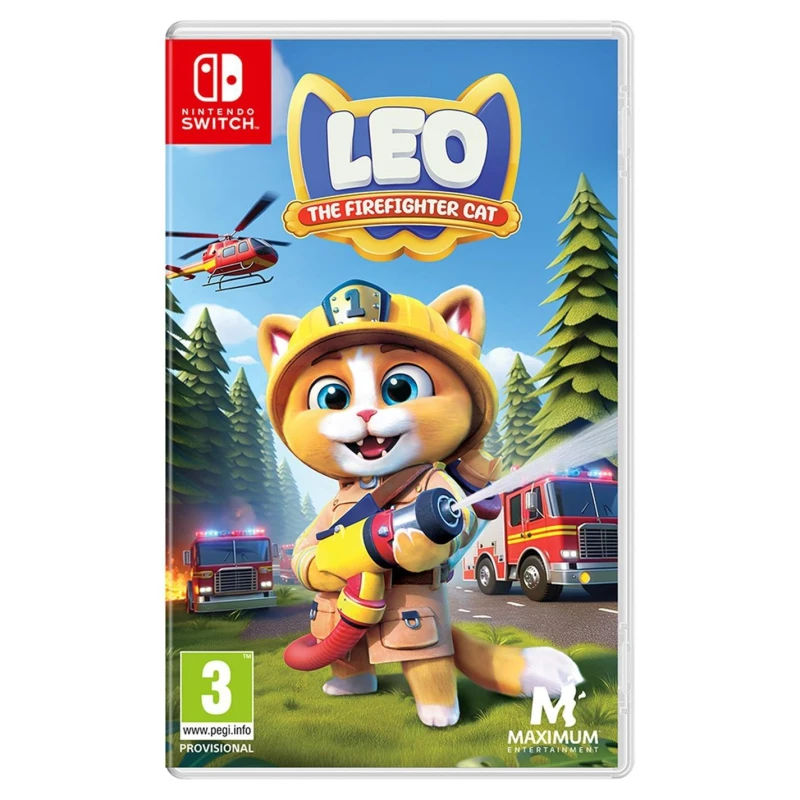 Image of Leo the Firefighter Leo the Firefighter Cat Nintendo Switch Game