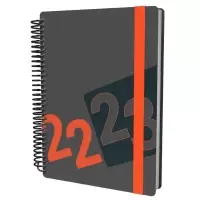 Image of Collins Delta A5 Week to View Mid-Year Diary 2022/2023 - Orange 817983