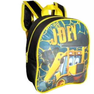 Image of JCB Childrens/Kids Joey Backpack (One Size) (Black/Yellow)