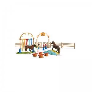 Image of Schleich Farm World Pony Agility Training